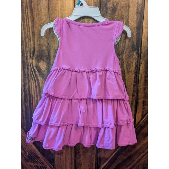 Matilda Jane sz 2 Purple tiered ruffle dress The Adventure Begins Collection - Picture 6 of 8